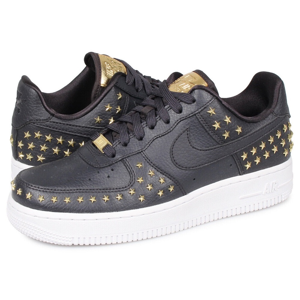 Air Force 1 Low 'Star-Studded' black gold size 7